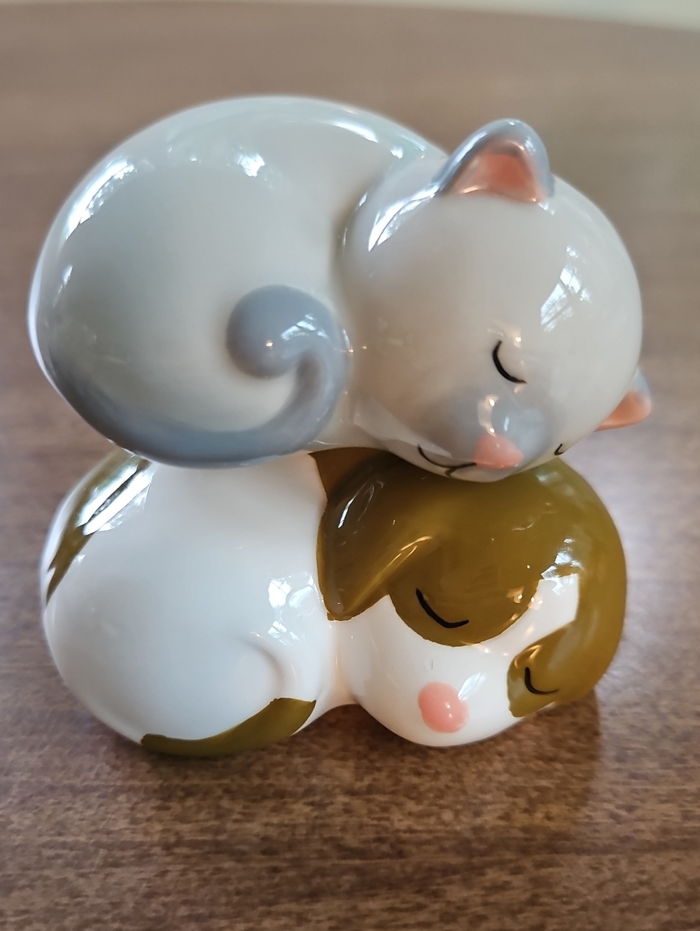 Best Friends Cat and Dog Magnetic Salt & Pepper Shakers